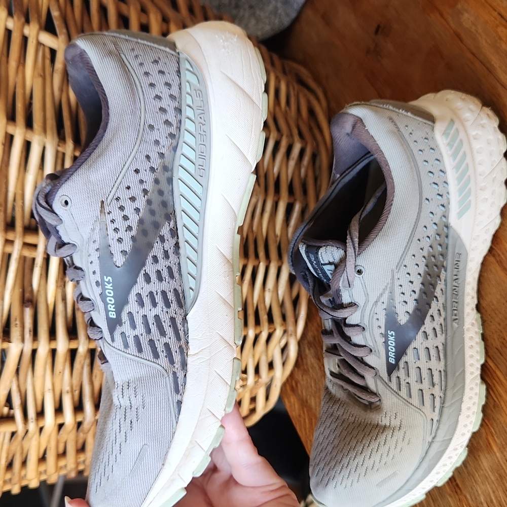 Brooks Adrenaline 21 Running Shoes Gray Size 6 - Picture 7 of 15